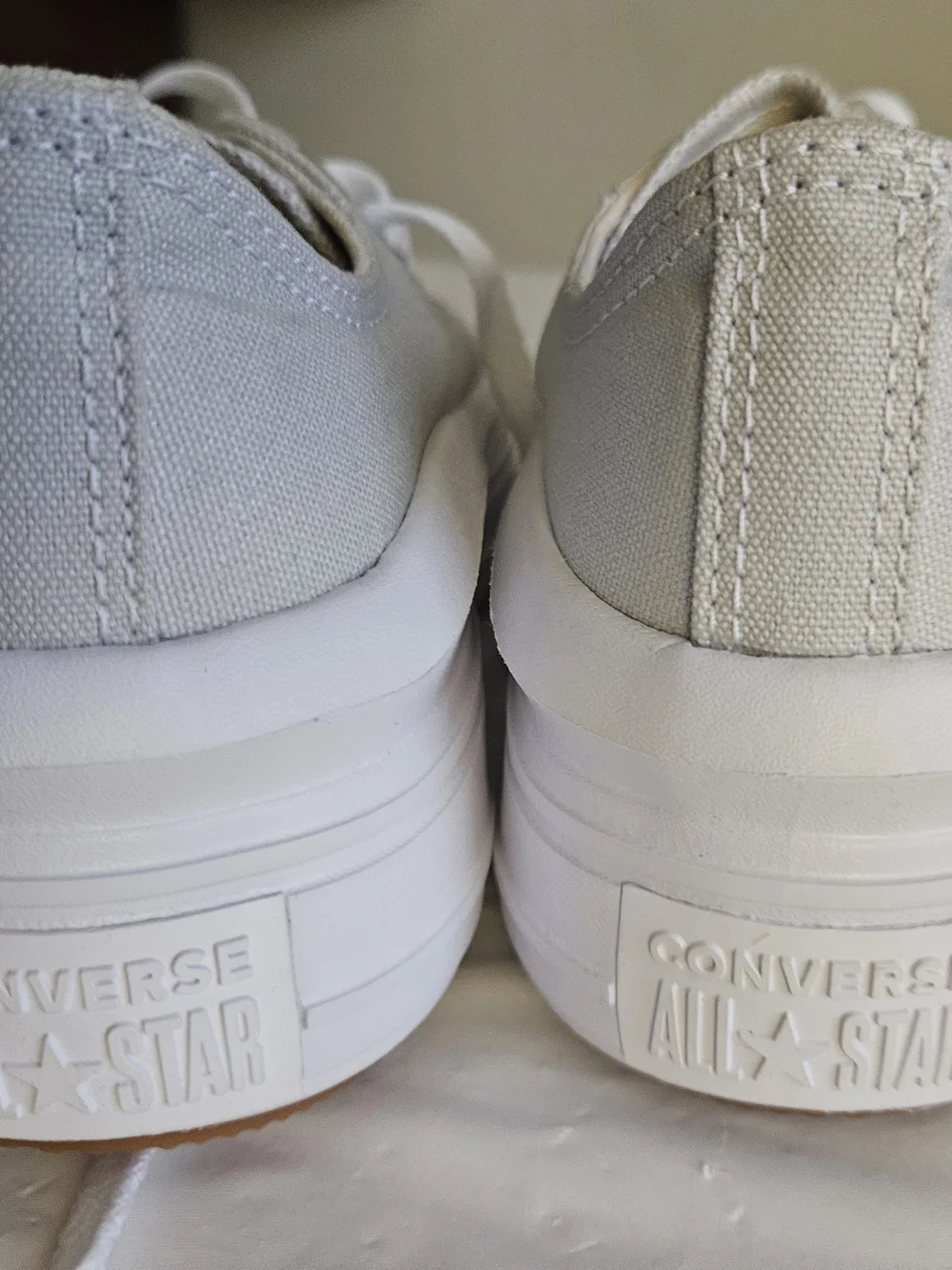 Converse Chuck Taylor All Star Move Platform White Low Top Women US 7.5 New